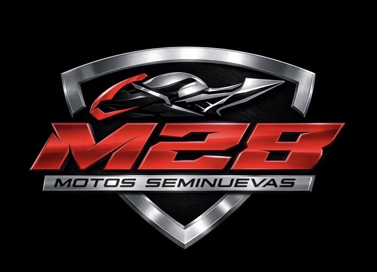 Logotipo oficial M28 Motos Seminuevas